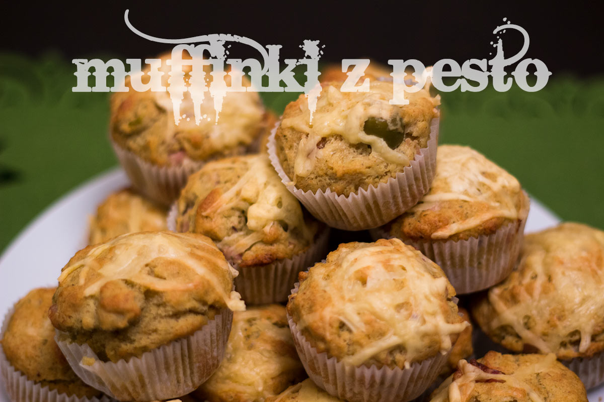 Muffinki z pesto
